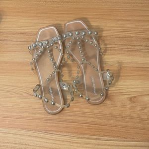 Jeffrey Campbell studded sandals